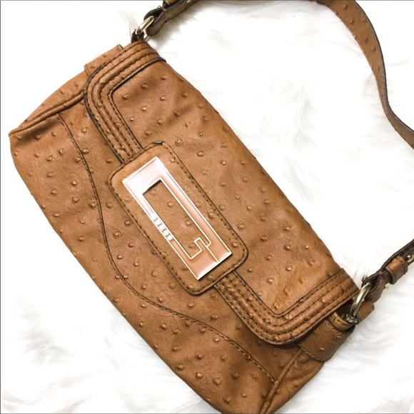 guess ostrich bag